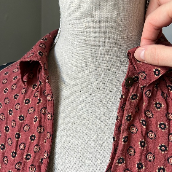 Free People Changing Times Boho Top size xsmall - Picture 4 of 14